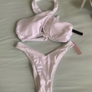 Victorias Secret White Bikini Set